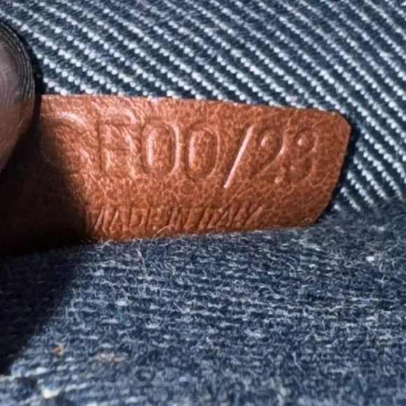 Celine Macadam denim belt bag - Picture 8 of 12